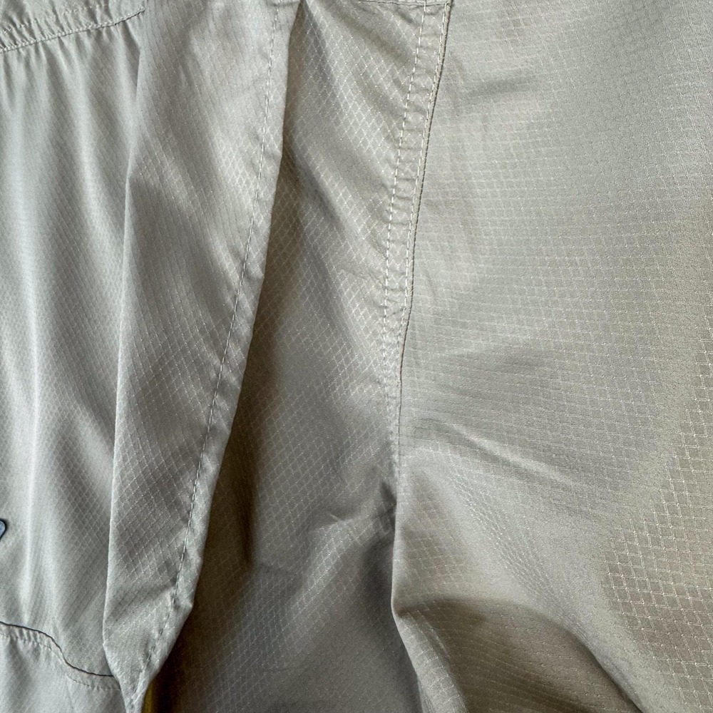 Columbia PFG Shirt Mens 2XL Tan Omni-Shade Short Sleeve Vented Fishing Outdoors - Picture 8 of 13